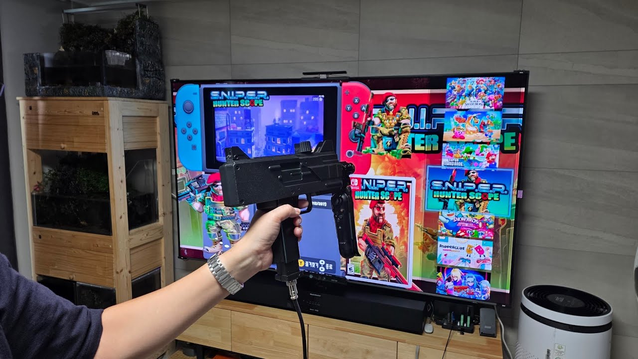 S.N.I.P.E.R. - Hunter Scope (Nintendo Switch) | lightgun test