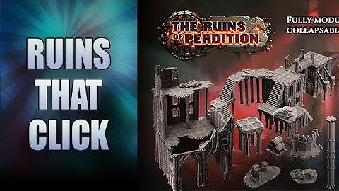 This Might Be the Best Modular Terrain Set Yet! | Ruins of Perdition Showcase