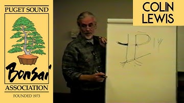 The Easiest Grafting Method in Bonsai - Thread Grafting! Colin Lewis Demo Highlight - Nov 2000
