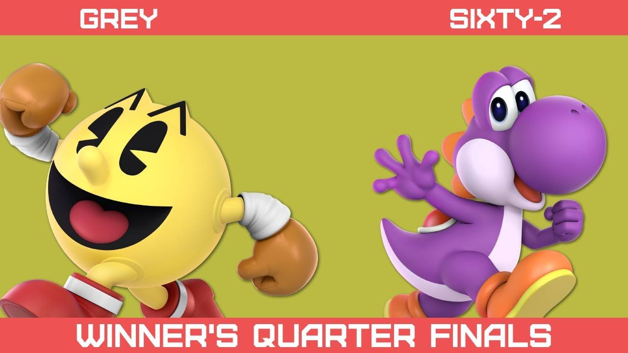 Grey (Pac-Man) vs Sixty-2 (Yoshi) - Flashback Fightclub [118] - YouTube