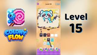 Colony Flow Level 15 Walkthrough | Full Gameplay | Solutionguruji