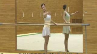 Alina Kabaeva Rhythmic Gymnastic Training Tips Ballet part 1