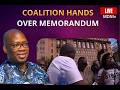 COALITION MARCH IN JOHANNESBURG | MEMORANDUM HANDED OVER TO GAUTENG PREMIER