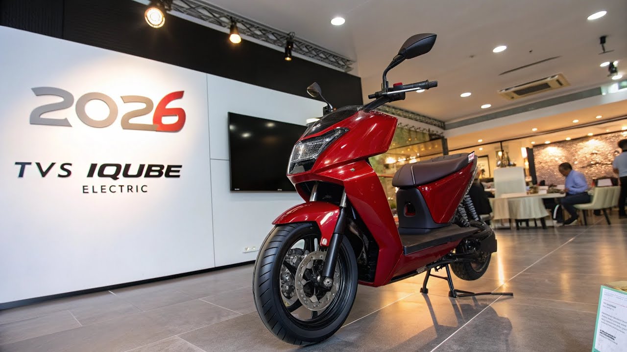 Представлен новый TVS iQube Electric 2026 года! Великолепное обновление электроскутера! 🔥🚨 | Посл...