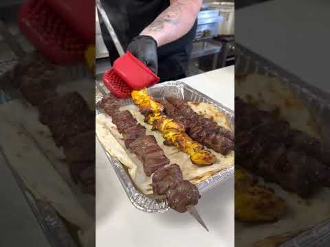 Iranian Kebabs on the Grill 🇮🇷 #shorts