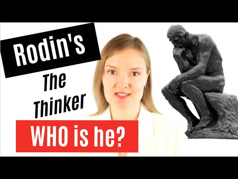 "The Thinker" by Auguste Rodin. Who is he? The story of one of the most recognizable sculptures ever
