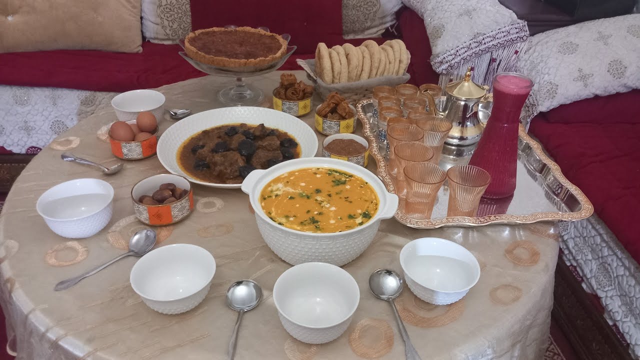 #طبيلة فطور  رمضان كاملة مكمولة اقتصادية صحية شهيوات على قد المستطاع او جيب كلشي لذيذ#