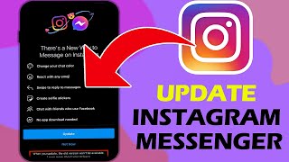 How to Update Instagram Messenger 2023 (INSTAGRAM TIPS) screenshot 4