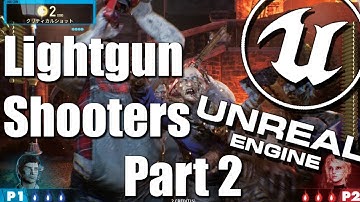 Arcade Lightgun Shooters - Unreal Engine Tutorial (Part 2 - Spline Camera Movement)