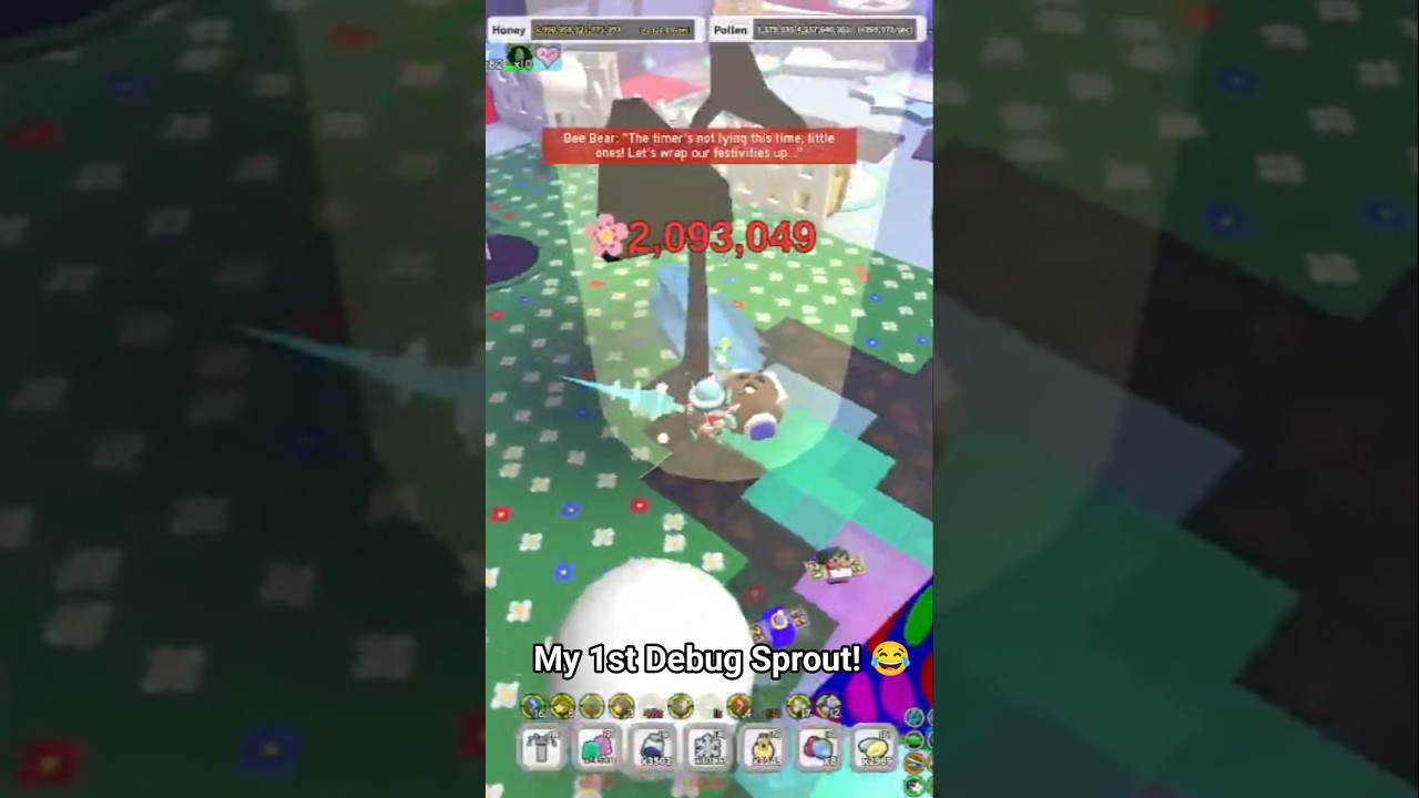 I Got the Rarest Sprout in Roblox Bee Swarm Simulator! 