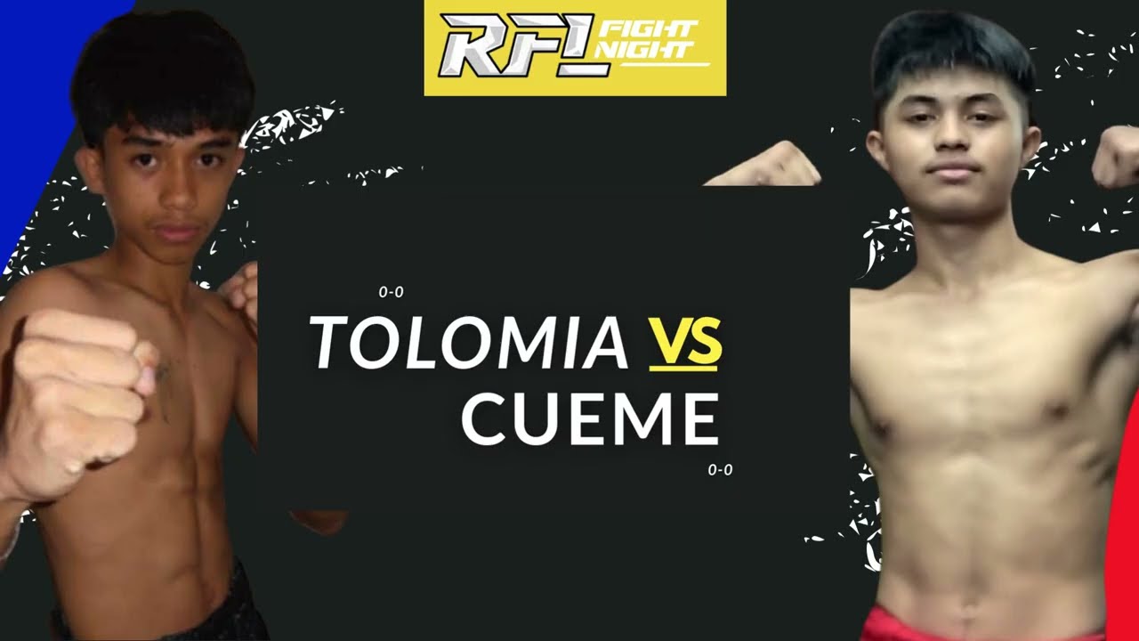 RFL 3 - Rise of Heroes | Cueme vs Tolomia | Kickboxing