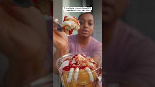 Trying Nothing Bundt Cakes NEW Strawberry Cheesecake Swirl and yapping 🤣