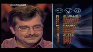 Who Wants To Be A Millionaire Uk  4th 11th January 2003 23