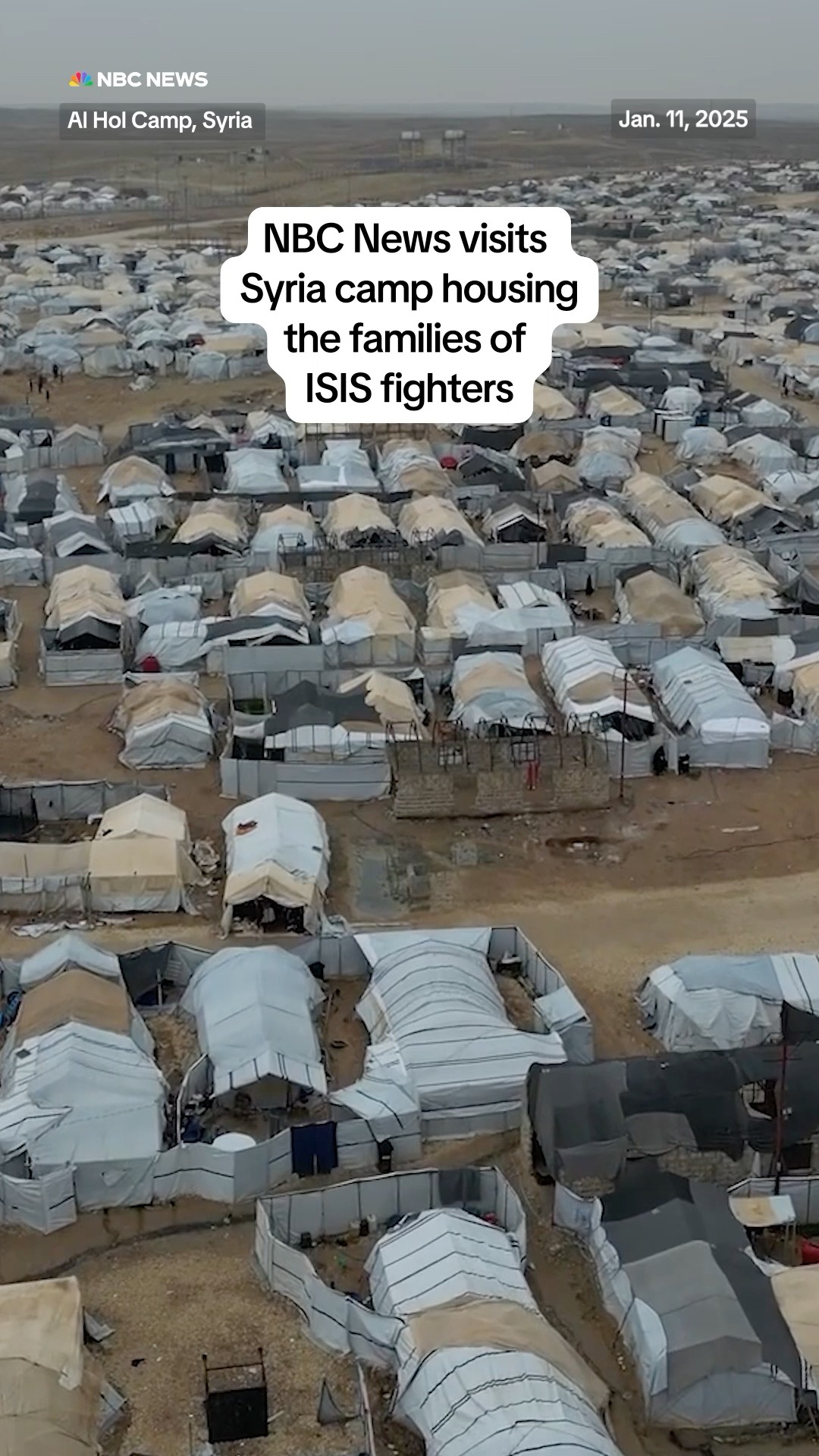 PART 1: NBC News visits Syria housing the families of ISIS fighters.
