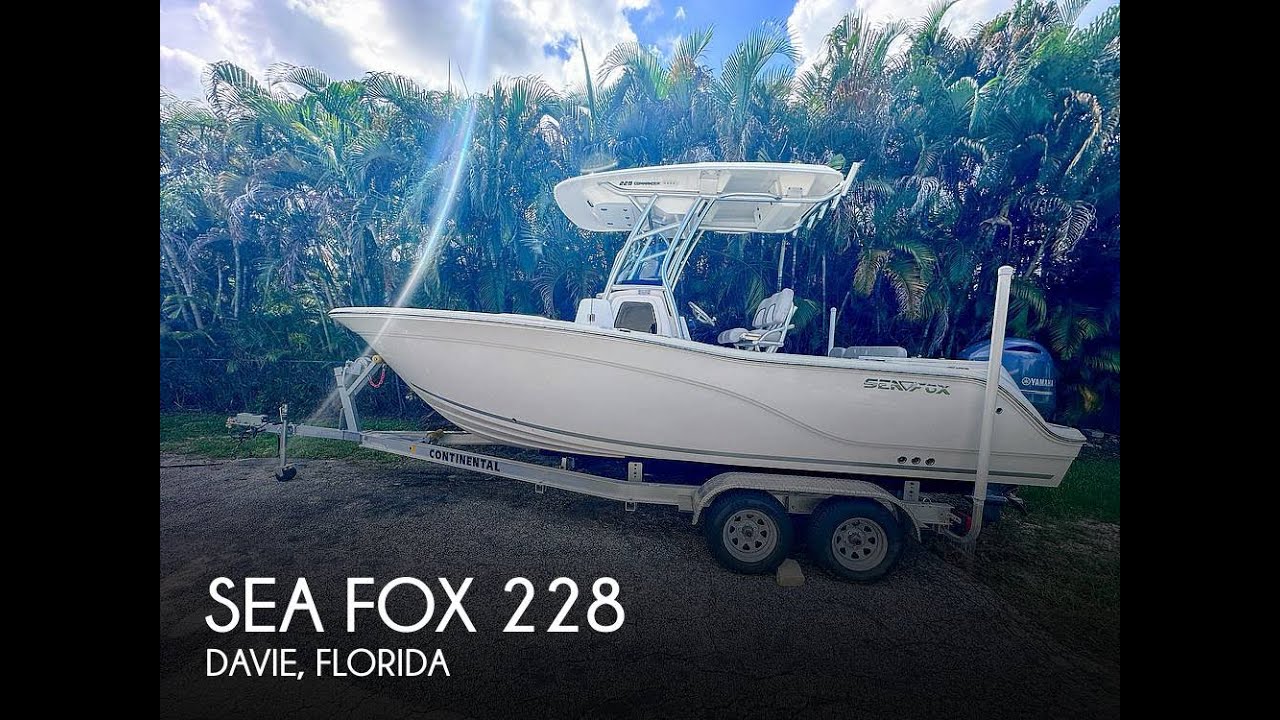 Used 2022 Sea Fox Commander 228 for sale in Davie, Florida