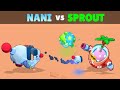 NANI vs SPROUT | 22 Tests | Best ROBOT in Brawl Stars?