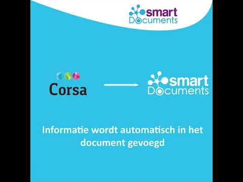 SmartDocuments + BCT Corsa koppeling