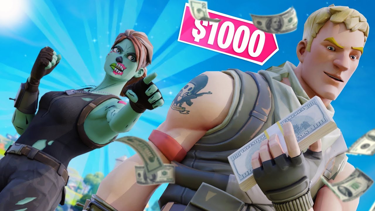 I got scammed for $1000 by this fan in a 1v1...