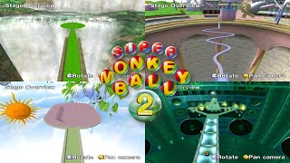 Super Monkey Ball 2 - Challenge Mode - Beginner & BE Extra Stages