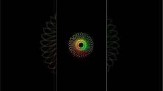 🐍 Python Turtle Graphics: Create a Beautiful Colorful Spiral 🌈 | Python Coding Art #viral
