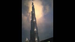 Awosme view of burj khalifa today