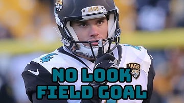 No Look 50 yard Field Goal by Josh Lambo | Thug Life