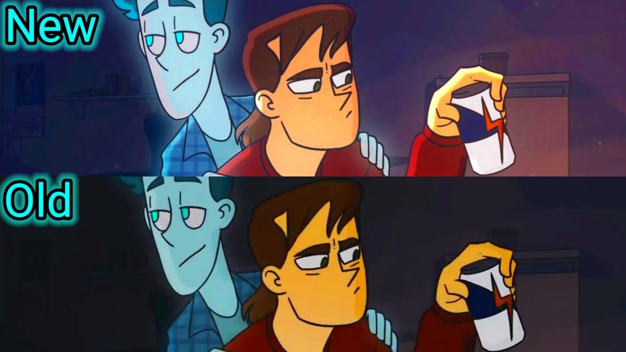 СРАВНЕНИЕ НОВОЙ И СТАРОЙ ВЕРСИИ 1 СЕРИИ ДУХА МОЕЙ ОБЩАГИ! Сравнение серий.