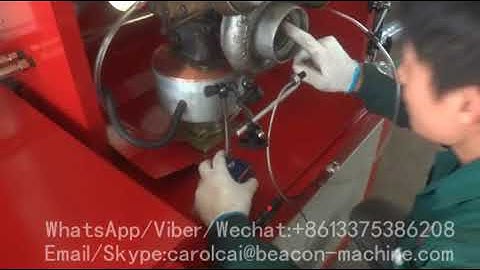 bczy 2c  Model Automobile Turbocharger Test Bench :install