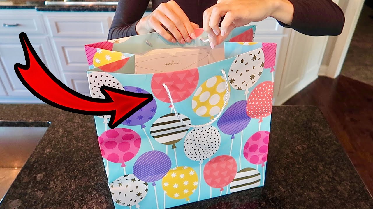 How to Close a Gift Bag Without Tape