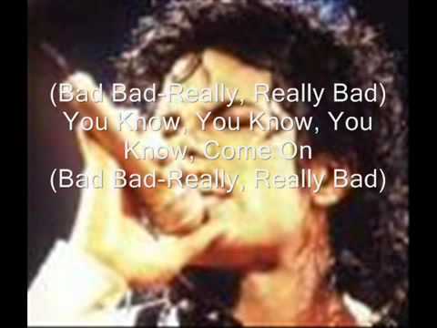 Michael Jackson - Bad (Lyrics)