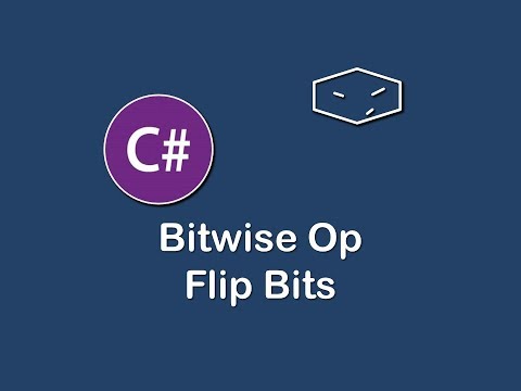bitwise op flip bits in c#