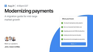 Modernizing payments for mid-market self-storage operators | Webinar replay