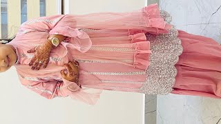 Party wear with high neck cutting & stitching 