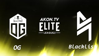 БЕЗ ЗАДЕРЖКИ [RU] OG vs Blacklist [bo3] Elite League 2024, Group Stage 1, Table