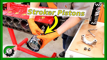 Jeep Stroker Build Part 8: Piston Install