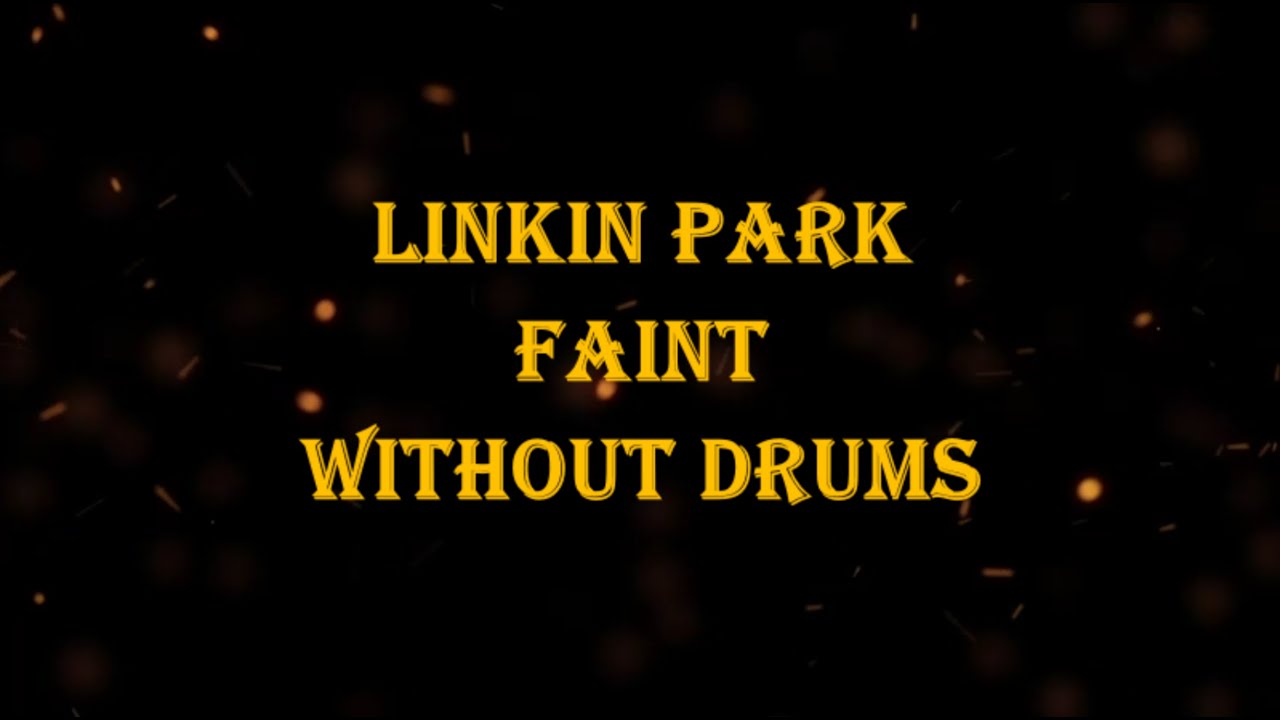 Linkin Park - Faint 135 bpm drumless - YouTube