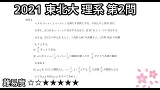 2021 東北大 理系 第2問 整数問題の良問 解答速報 #148