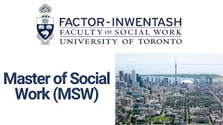 We answer your questions about the Master of Social Work (MSW) program at the University of Toronto