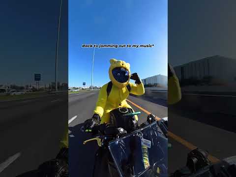 Googly eyes Pikachu zooming around Houston