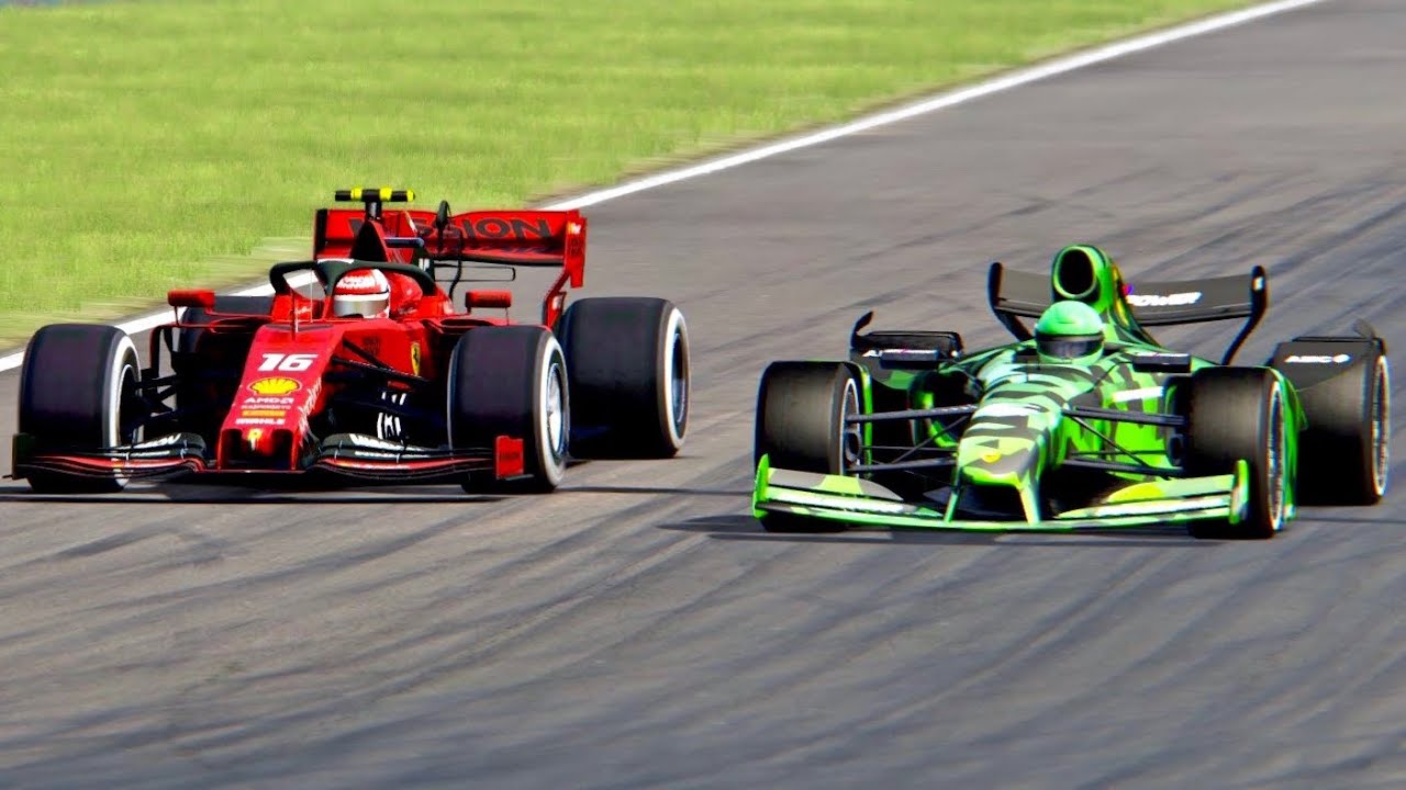 Ferrari F1 2019 vs F1 2021 Concept - Monza - YouTube