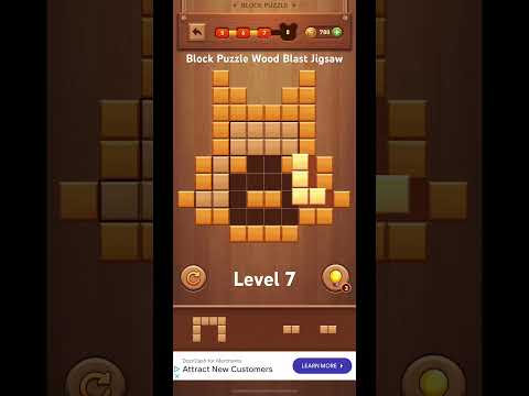 Block Puzzle Wood Blast Jigsaw Level 7