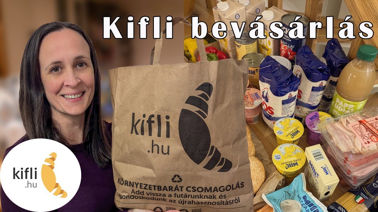 KIFLI Nagybevásárlás 25000Ft-ért - Spóroltam 6000Ft-ot