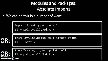 Python: Modules and Packages (Part 1)