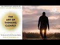 “The Art of Thinking Clearly Audiobook | #booksummaryinhindi #audiolibrary #audiobooks #audiobook