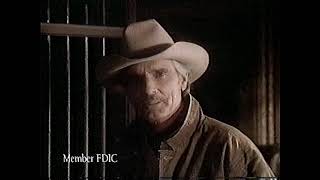 1992 Dennis Weaver for Great Western Bank TV commercial