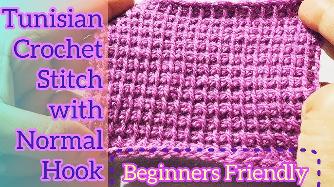 How To Knit With A Crochet Hook
