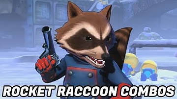 UMVC3 - ROCKET RACCOON SOLO COMBOS!