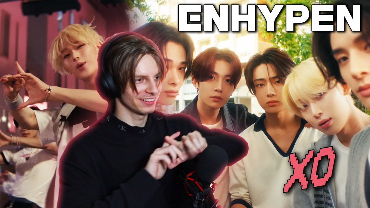 Впервые реагирую на клип и репетицию танца к песне ENHYPEN (엔하이픈) 'XO (Only If You Say Yes)'.