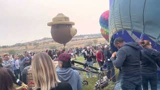 2022 great Reno balloon race hot air balloon inflation screenshot 2
