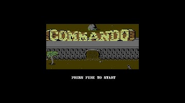 SID music: Commando Title & Hiscore (stereo 🎧Dolbyfied)